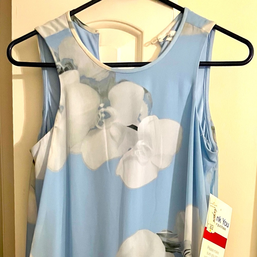 Calvin Klein flower dress